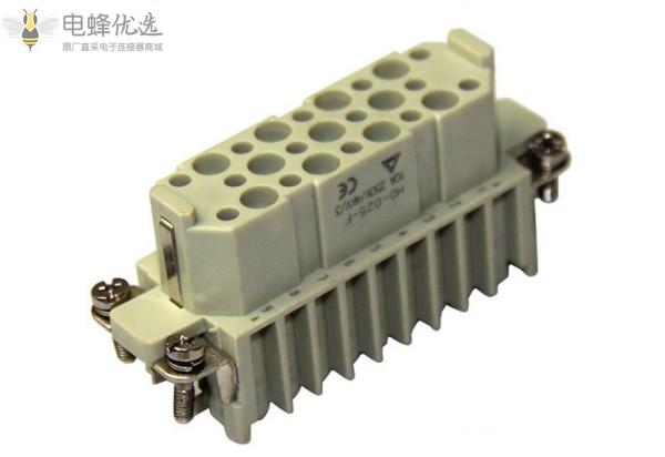 40芯重载连接器厂家直销10A外壳公母对接HD工业连接器