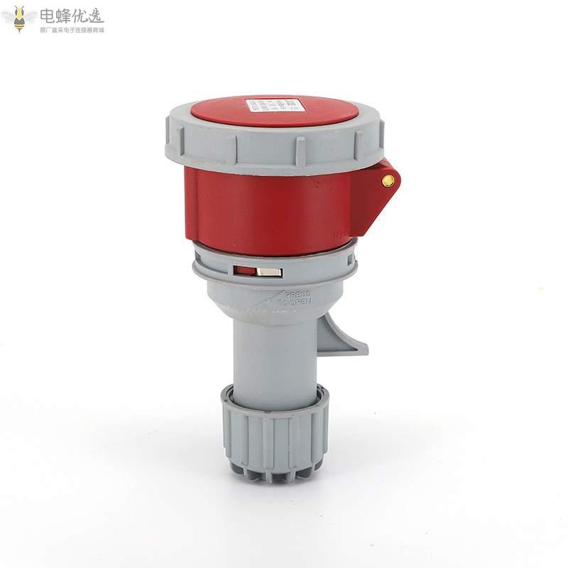 5芯3P+E+N欧标工业连接器防水IP67移动式工业插座16A32A250V