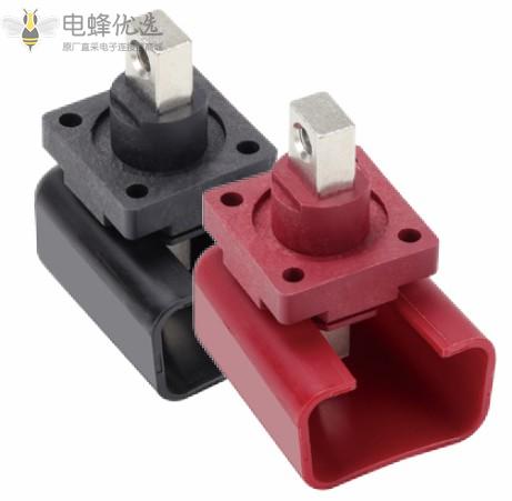 150A电池接线柱储能铜锂电穿墙接线柱储能高压接插件连接器