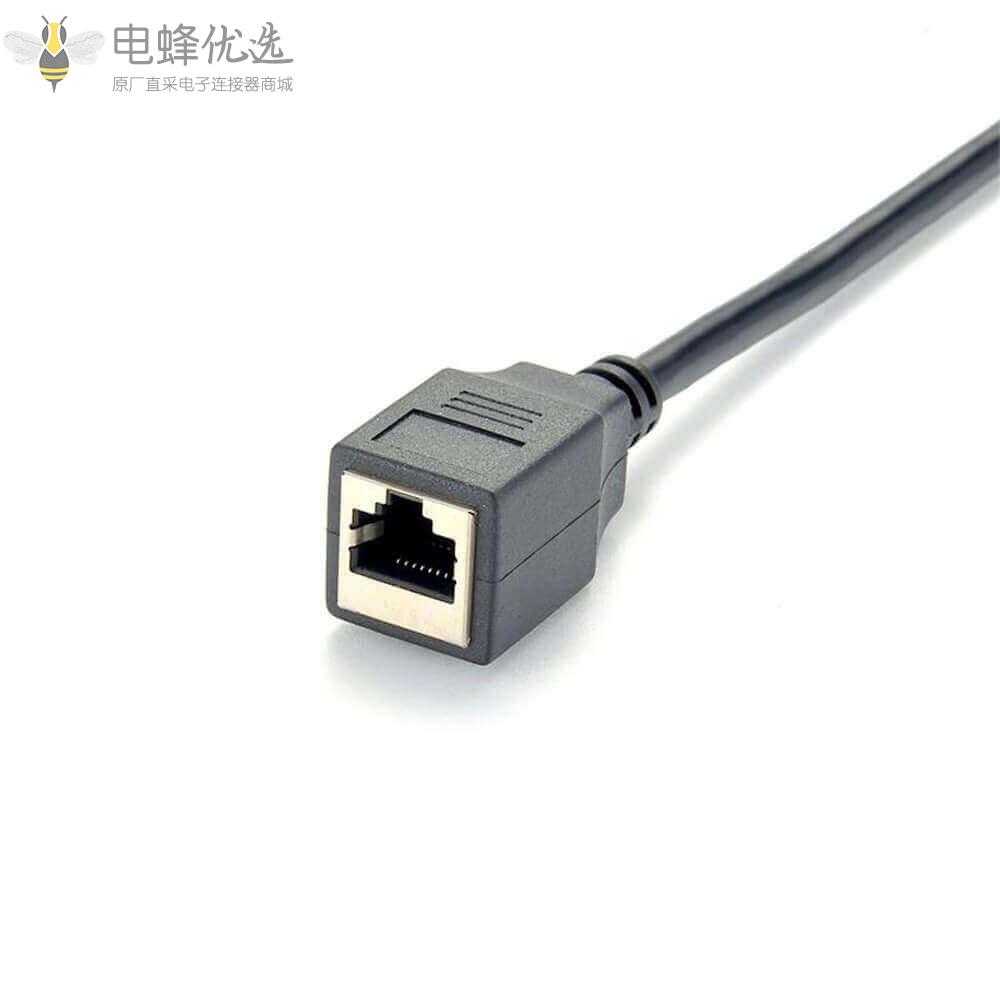 RS485_USB_C转RJ45母头以太局域网接1M线材厂商直销