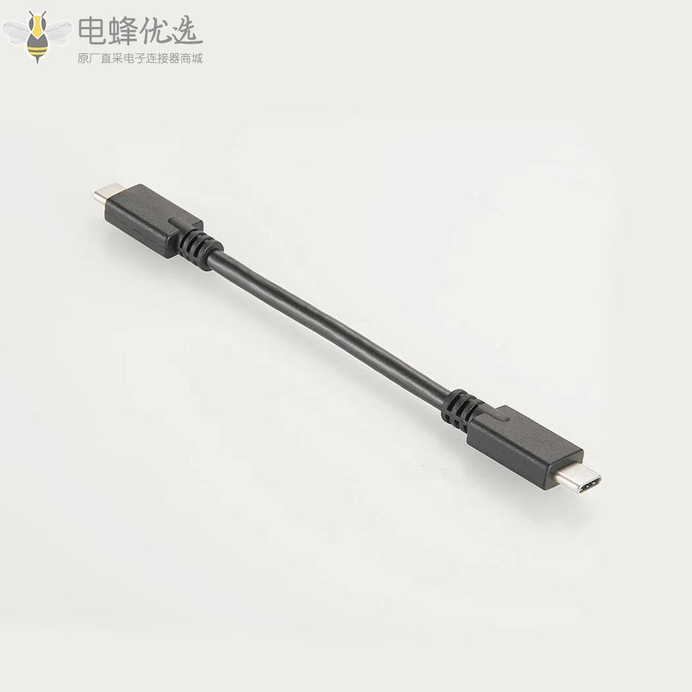 双头type_c_USB3.1E_mark_4K音视频数据线