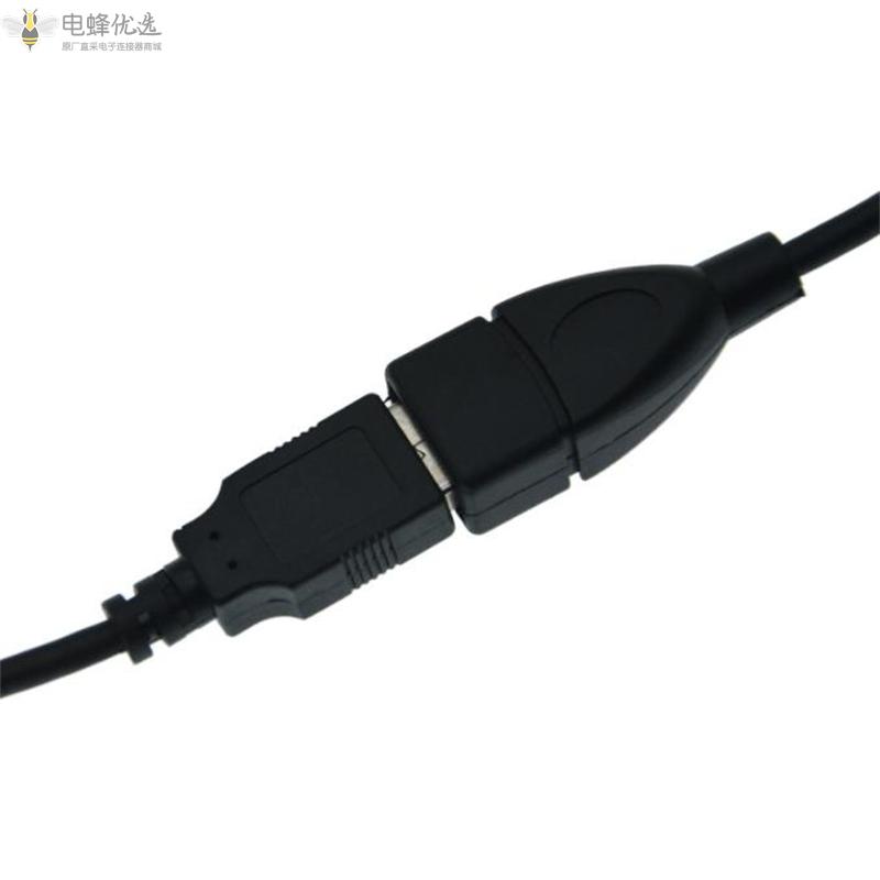 工业USB2.0公头对母头高柔性屏蔽数据线电脑网卡对打印机延长线