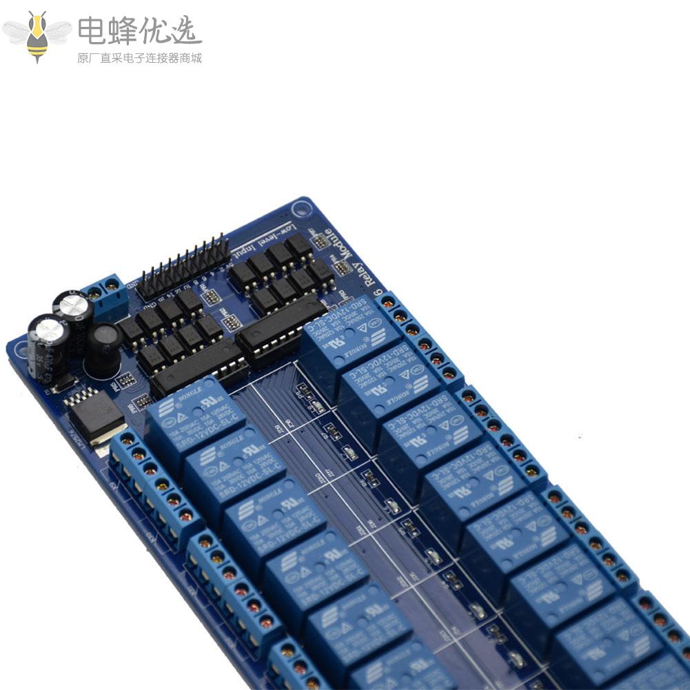 NC1601以太网控制模块16通道以太网控制器板带RJ45接口