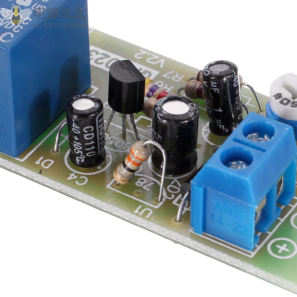 QF1023_A_10S定时继电器​​延时开关继电器延时定时器开关定时继电器​​10S可调