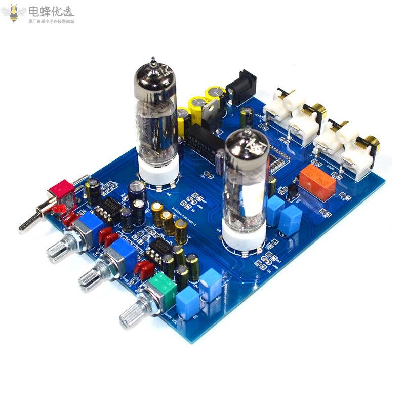 QCC3008_DC12V_2A家用音响电子管功放发烧HIFI前级6J5胆前级蓝牙4.2/5.0音板