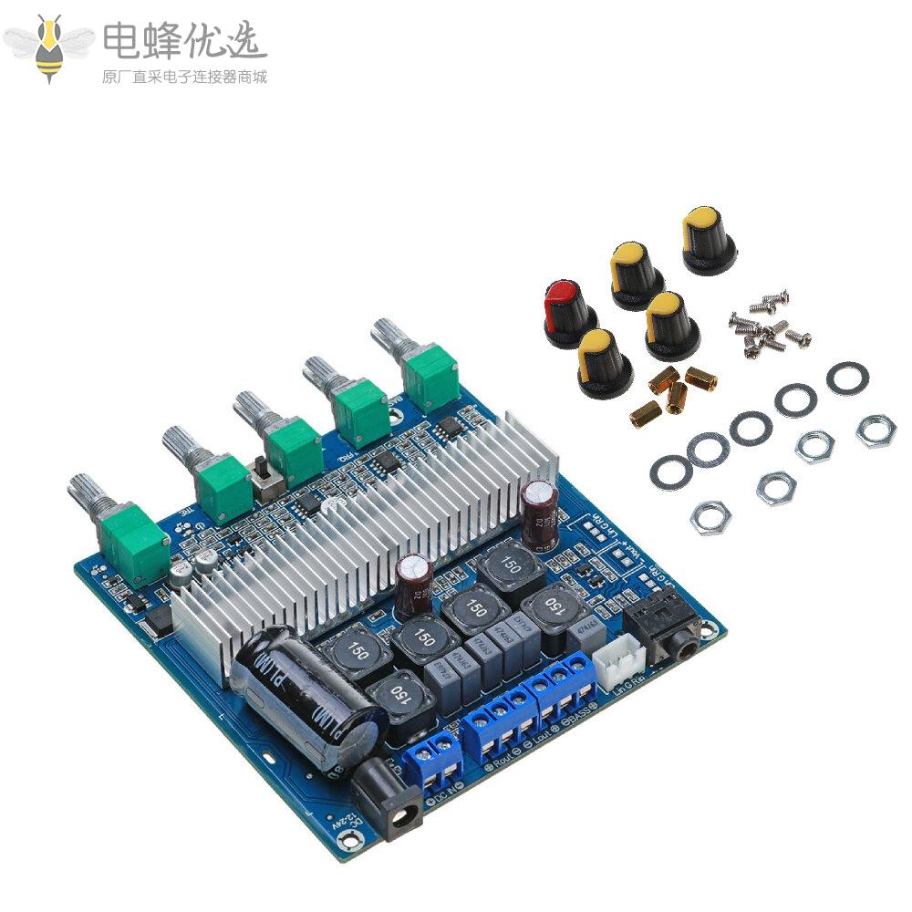 TPA3116_2.1_DC_12V_24V_50W_50W_100W_HIFI数字音频功放板