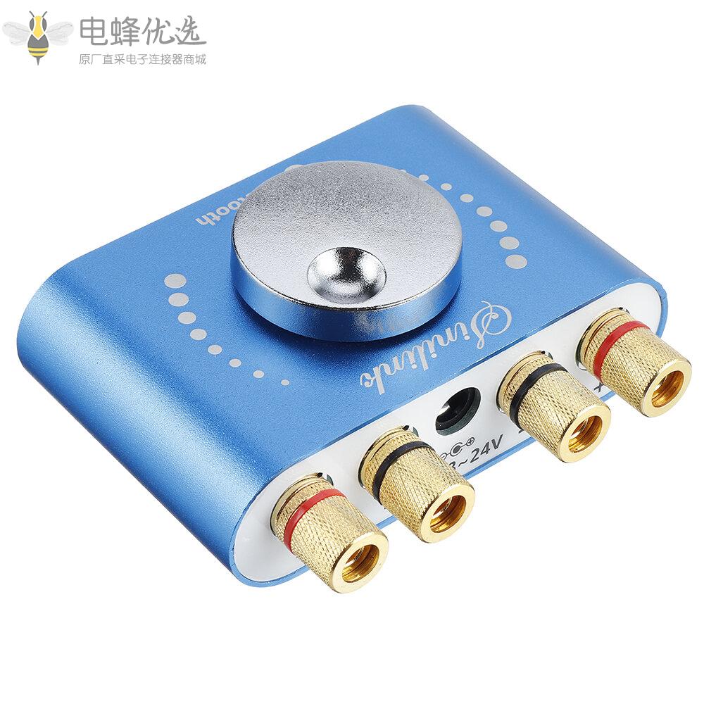 XY_KA50L_50W+50W立体声蓝牙5.0+AUX+U盘+USB功放板音箱音频功放支持APP控制DC_8_24V