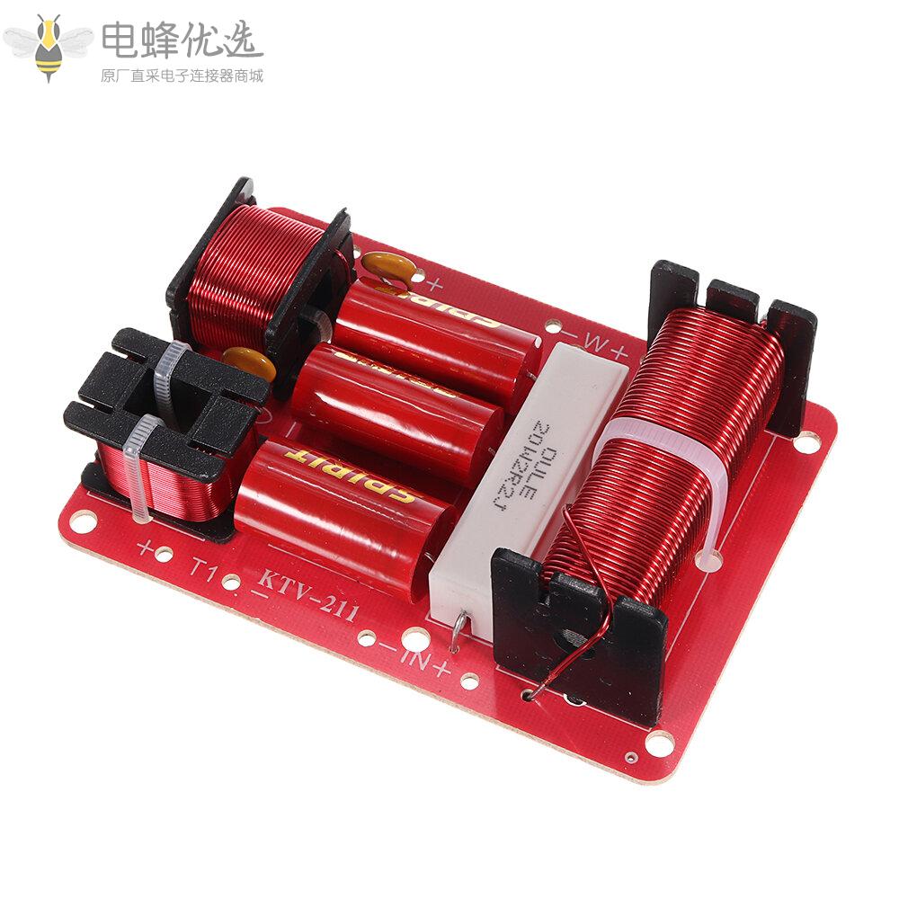 KTV_211_2路低音炮高音扬声器分频器250W_4_8&Omega;分频器分频器适用于10_18英寸KTV扬声器