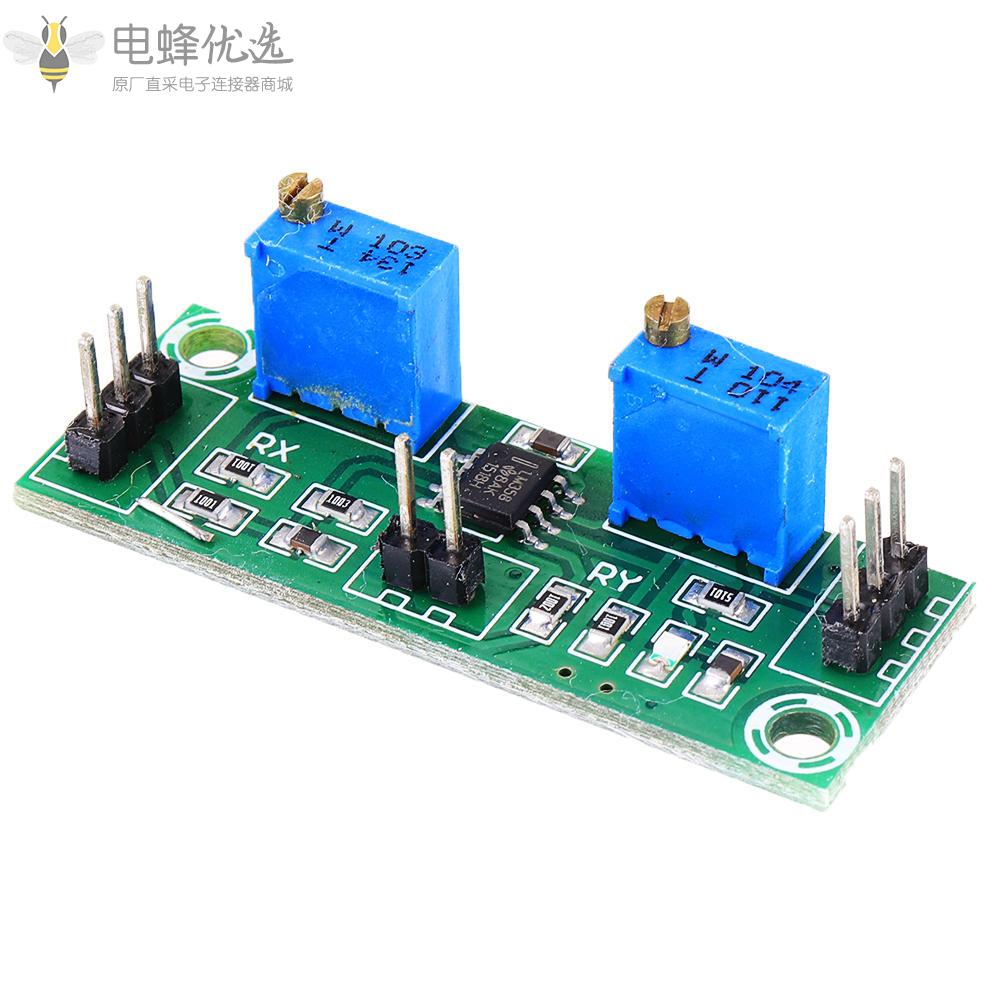 LM358弱信号放大器电压放大器次级运算放大器模块单电源信号采集器
