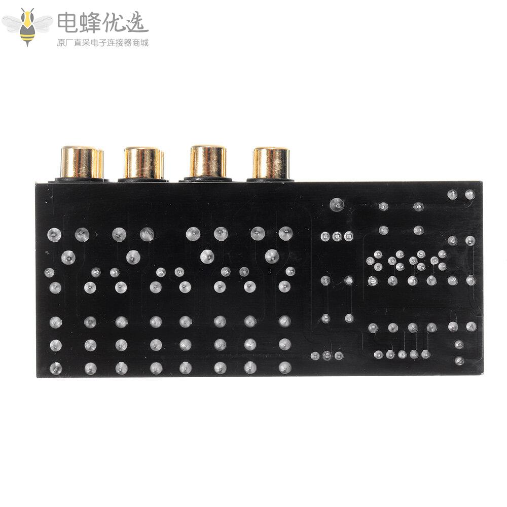 音频输入信号选择器继电器板信号切换放大器板RCA用于扬声器