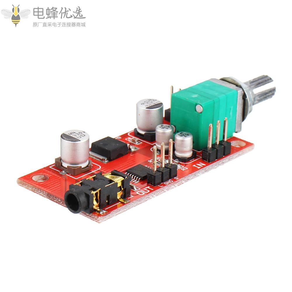 MAX4410耳机放大器板迷你放大器用于前置单电池电源替换NE5532