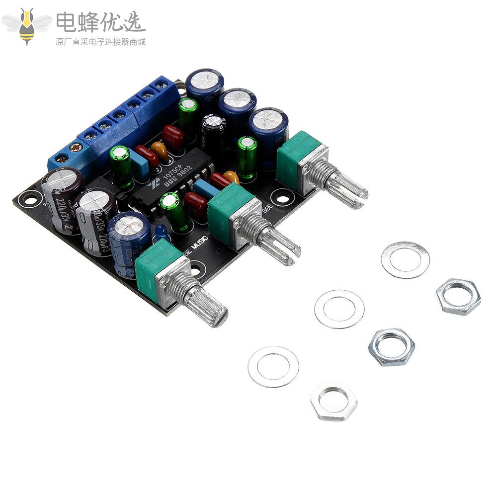 XR1075_BBE励磁数字功放音调板音频音质升级DIY交直流通用
