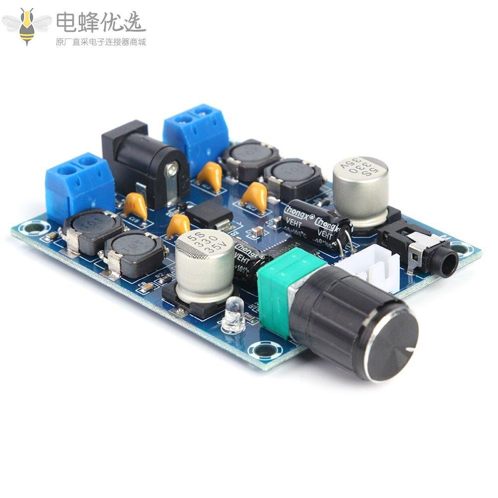 XH_M312_TPA3118D2数字功放板DC_24V高清版双声道2x45W音频功放模块