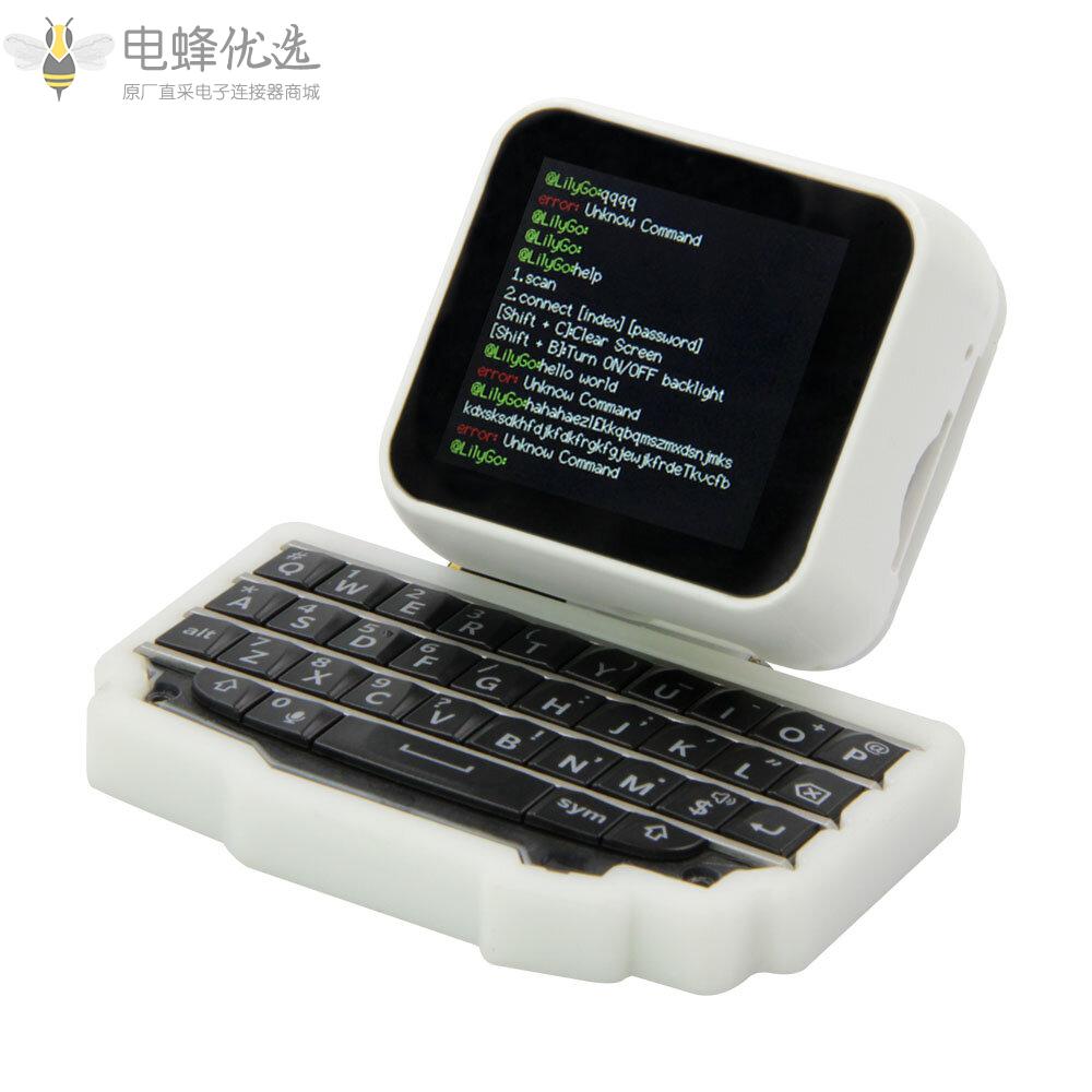 键盘ESP32可编程手表主芯片硬件带MINI扩展键盘