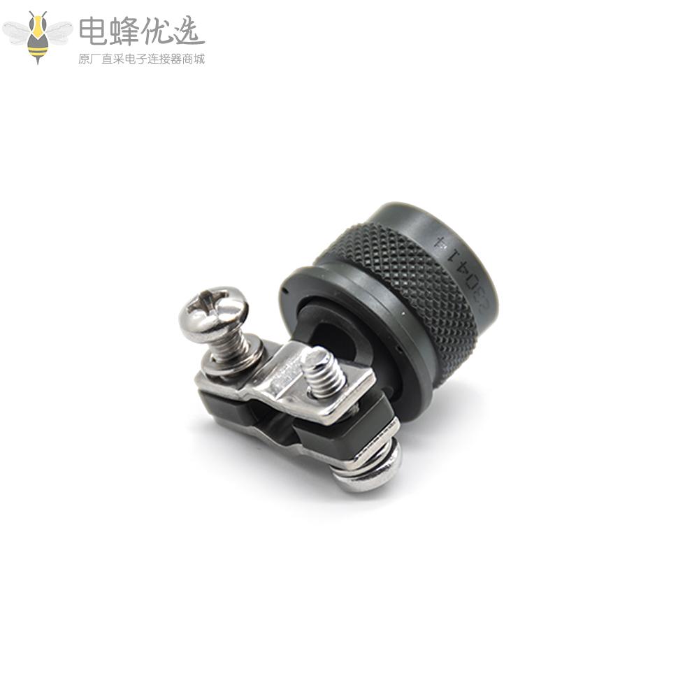 D38999连接器橄榄绿镀镉尾附9号壳体直电缆夹