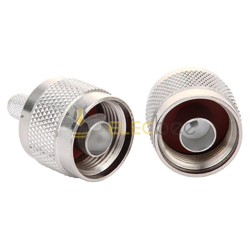 N-J-5全铜射频连接器L16N型公头装接式五件套 接50-5/LMR300线