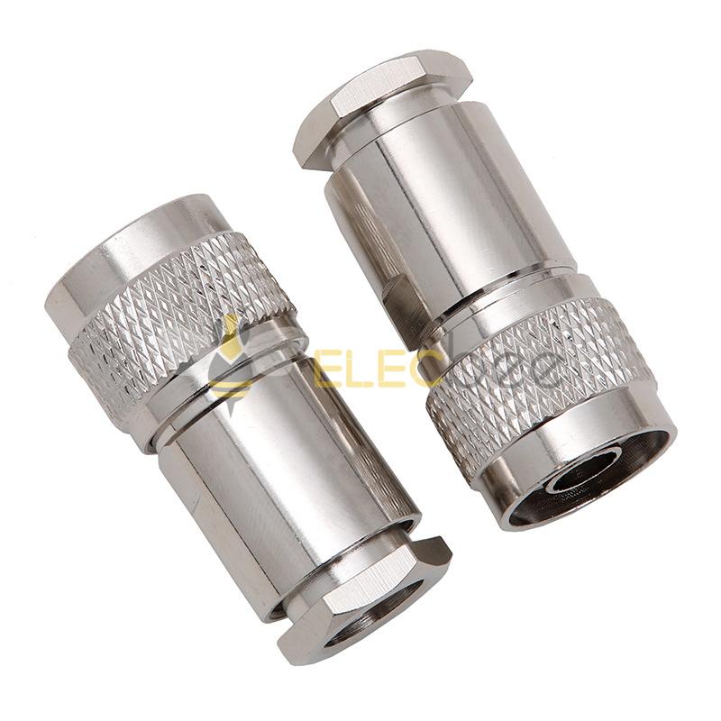 N-J-7全铜射频连接器 L16 N型公头装接式五件套 接50-7/LMR400线