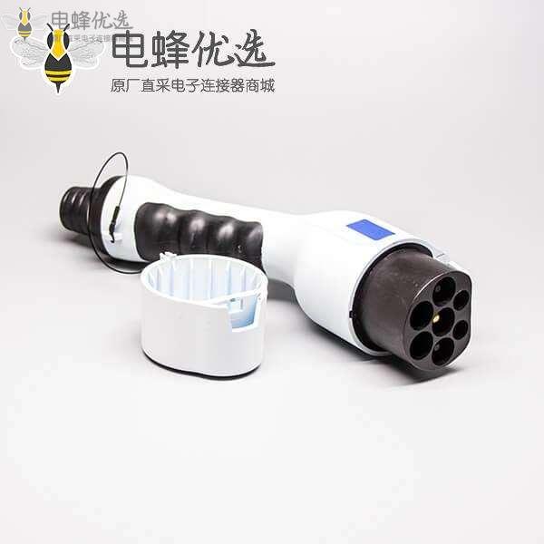 国标电动汽车供电端充电桩端充电枪交流32A