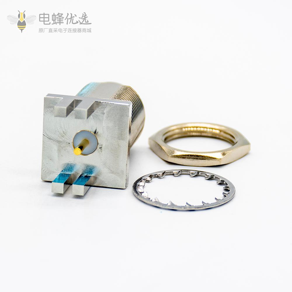 有线电视连接器n系列母头直式穿墙式边缘卡板