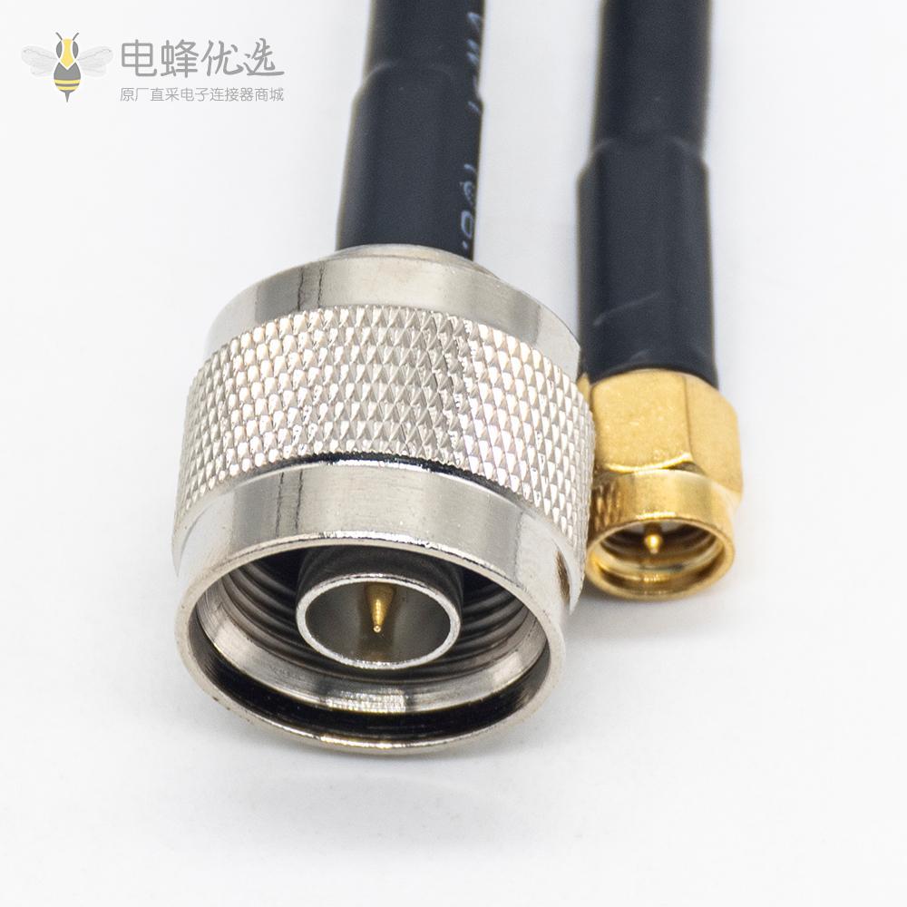 N头线转SMA线LMR195线长1米3G 4G LTE射频无线电天线或避雷器的使用